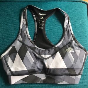 Adidas techfit sports bra